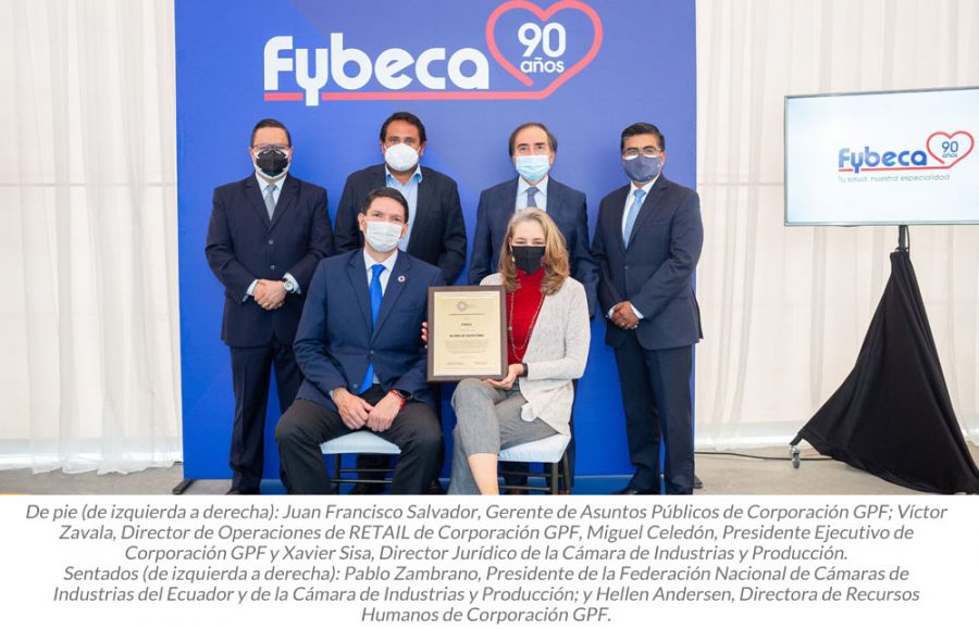 FYBECA RECIBIÓ RECONOCIMIENTO DE LA CIP POR SUS 90 AÑOS DE TRAYECTORIA